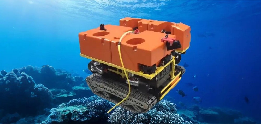 履帶破浪，智啟深藍(lán) | 水下履帶機(jī)器人，淺海試驗(yàn)場(chǎng)的全能水下助手！